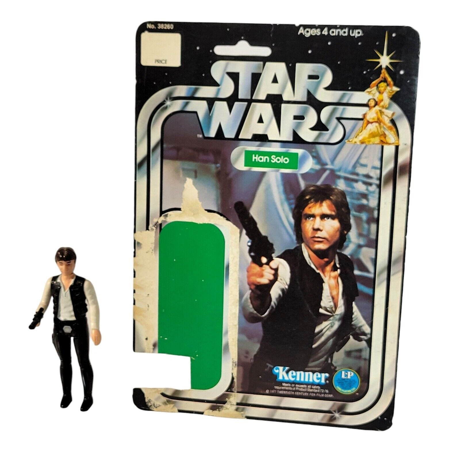 Han solo best sale action figure 1977