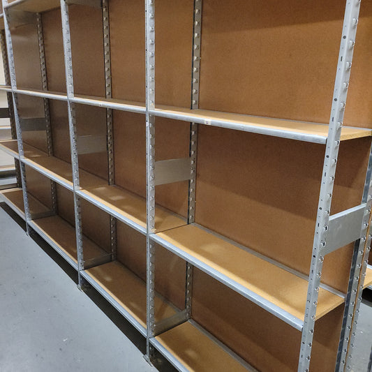 Commercial Steel & Wood Shelving