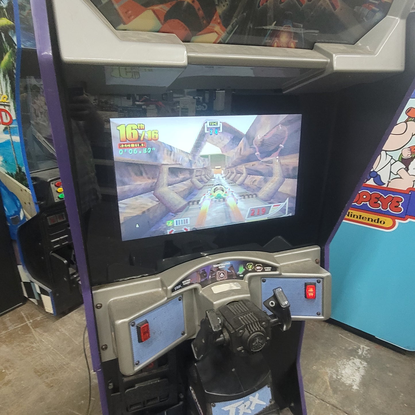 Vapor TRX Driving Arcade Game