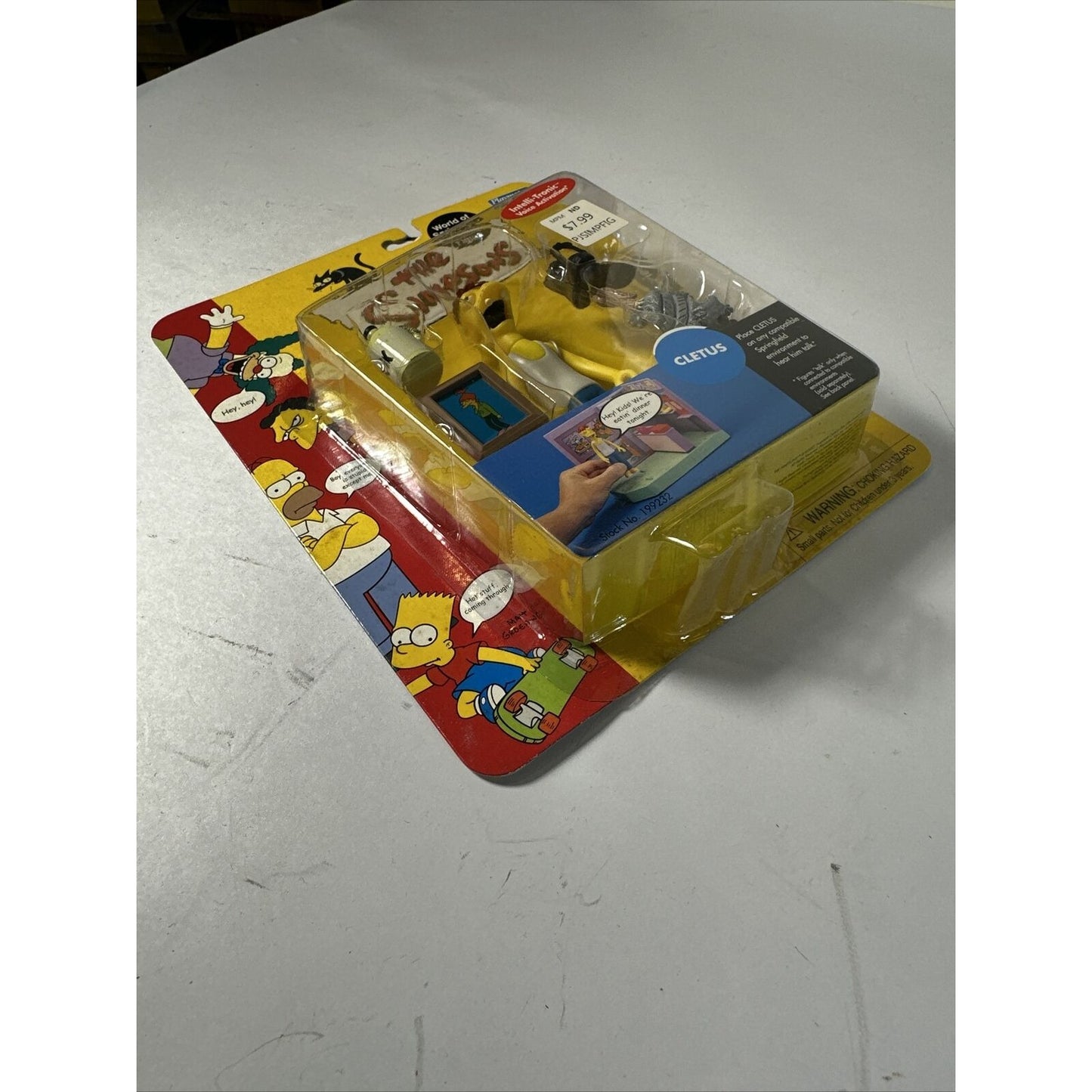 The Simpsons Cletus Series 7 World of Springfield Action Figure Playmates