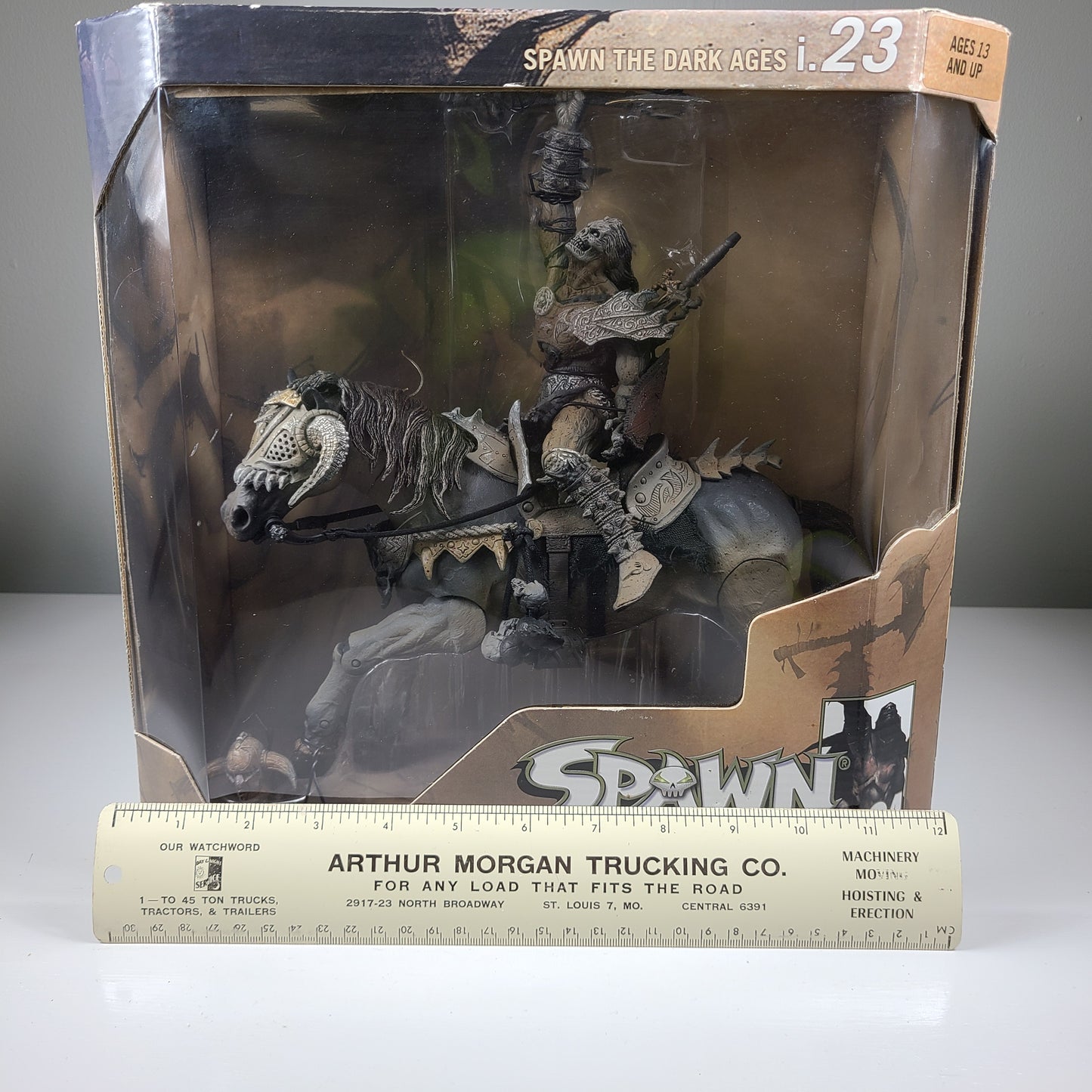 Spawn The Dark Ages Series 24 i.23 Black Knight & Battle Horse McFarlane