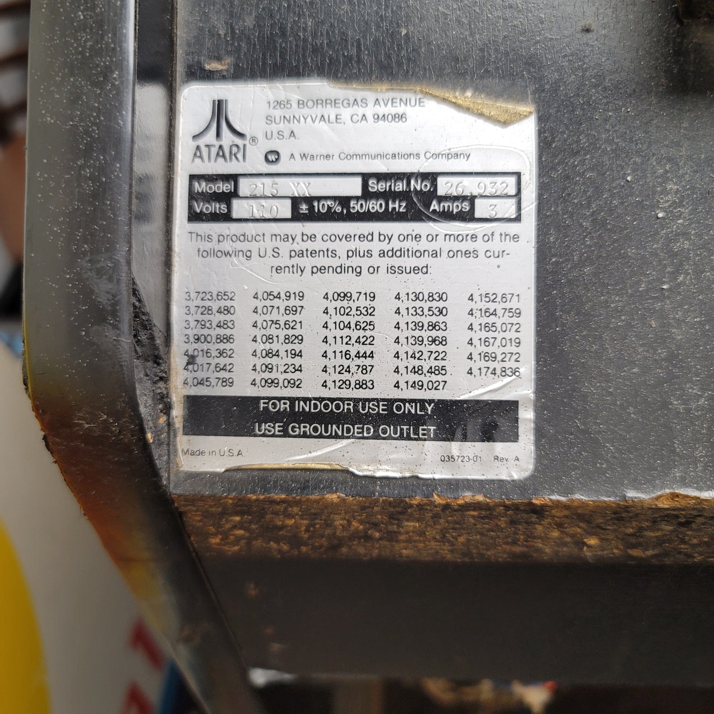 Asteroids Atari Arcade Game