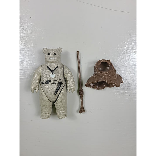 Vintage Star wars 1983 Kenner ROTJ Chief Chirpa Figure 100% Complete