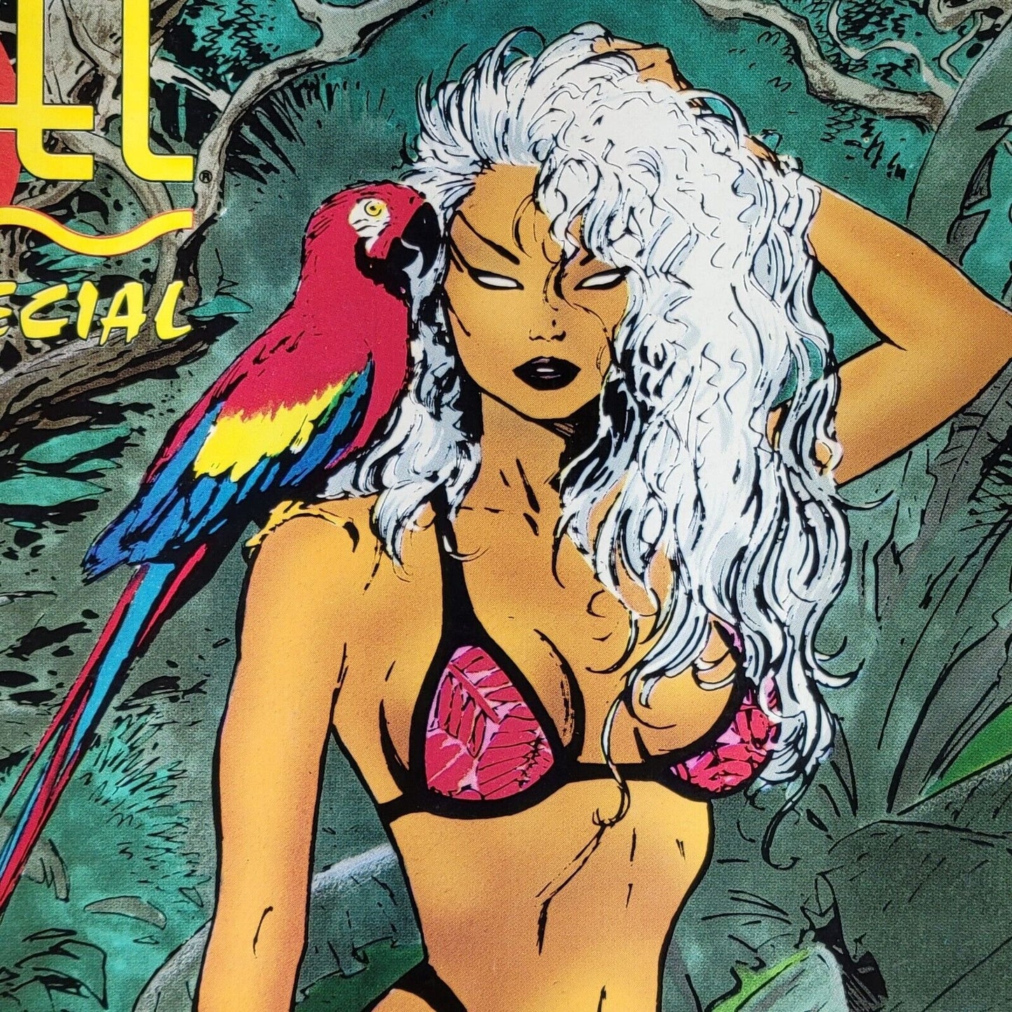 Marvel Swimsuit Special Vintage Comic Magazine 1992 Volume 1 Issue 1 VF