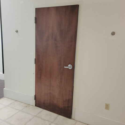 Commercial wood door