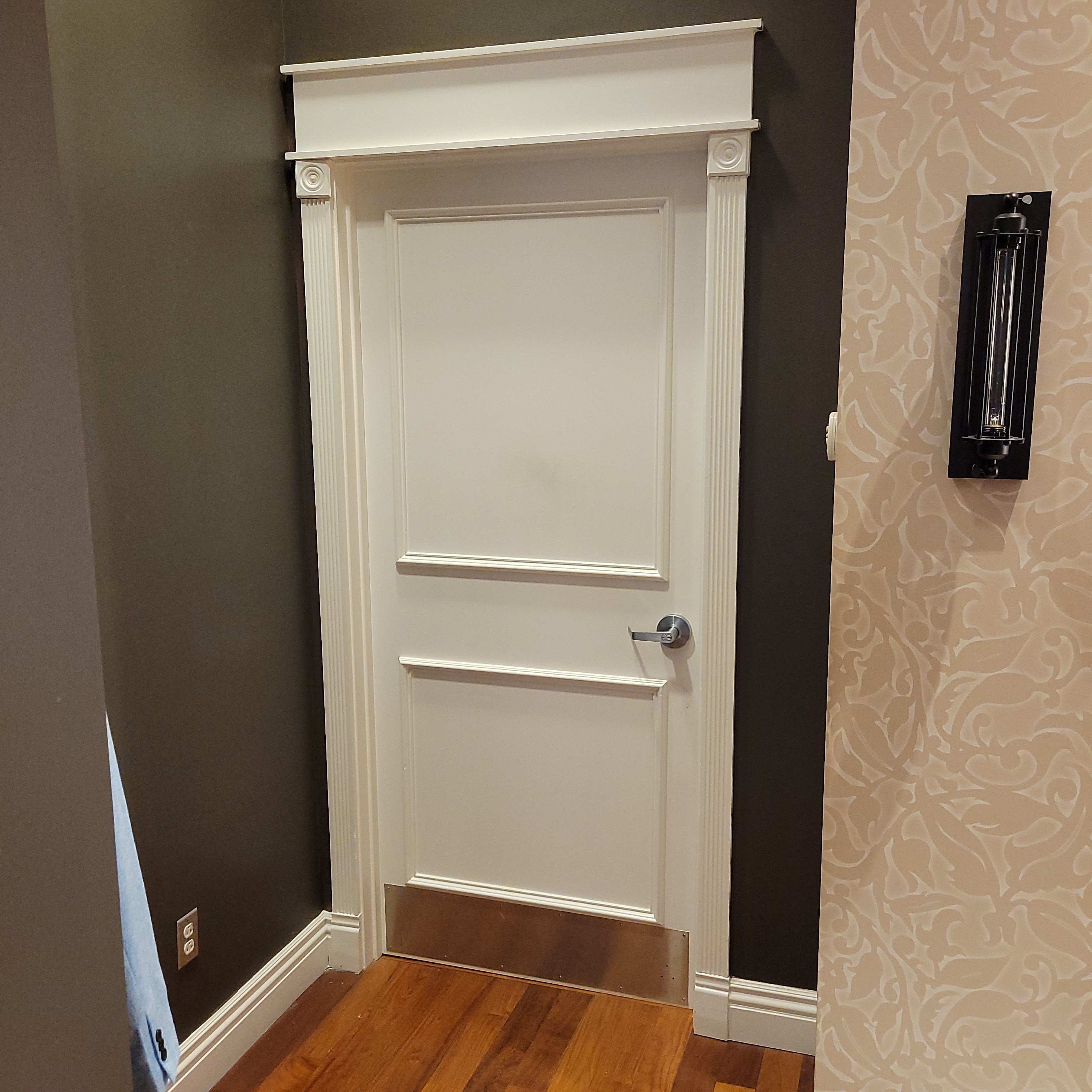 White Commercial Door – Piddle Crick Hill Mercantile