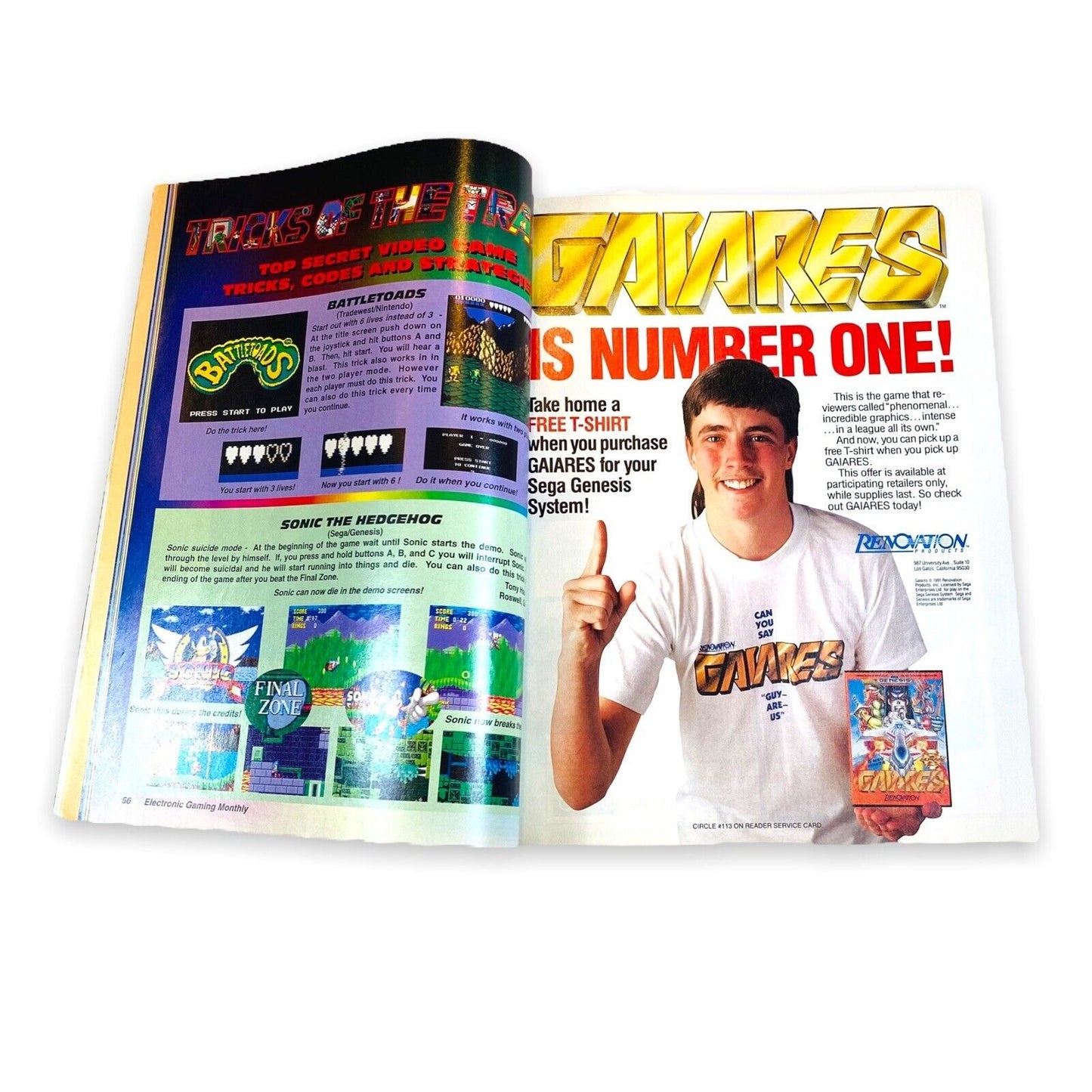Electronic Gaming Monthly September 1991 Sega Genesis Edition