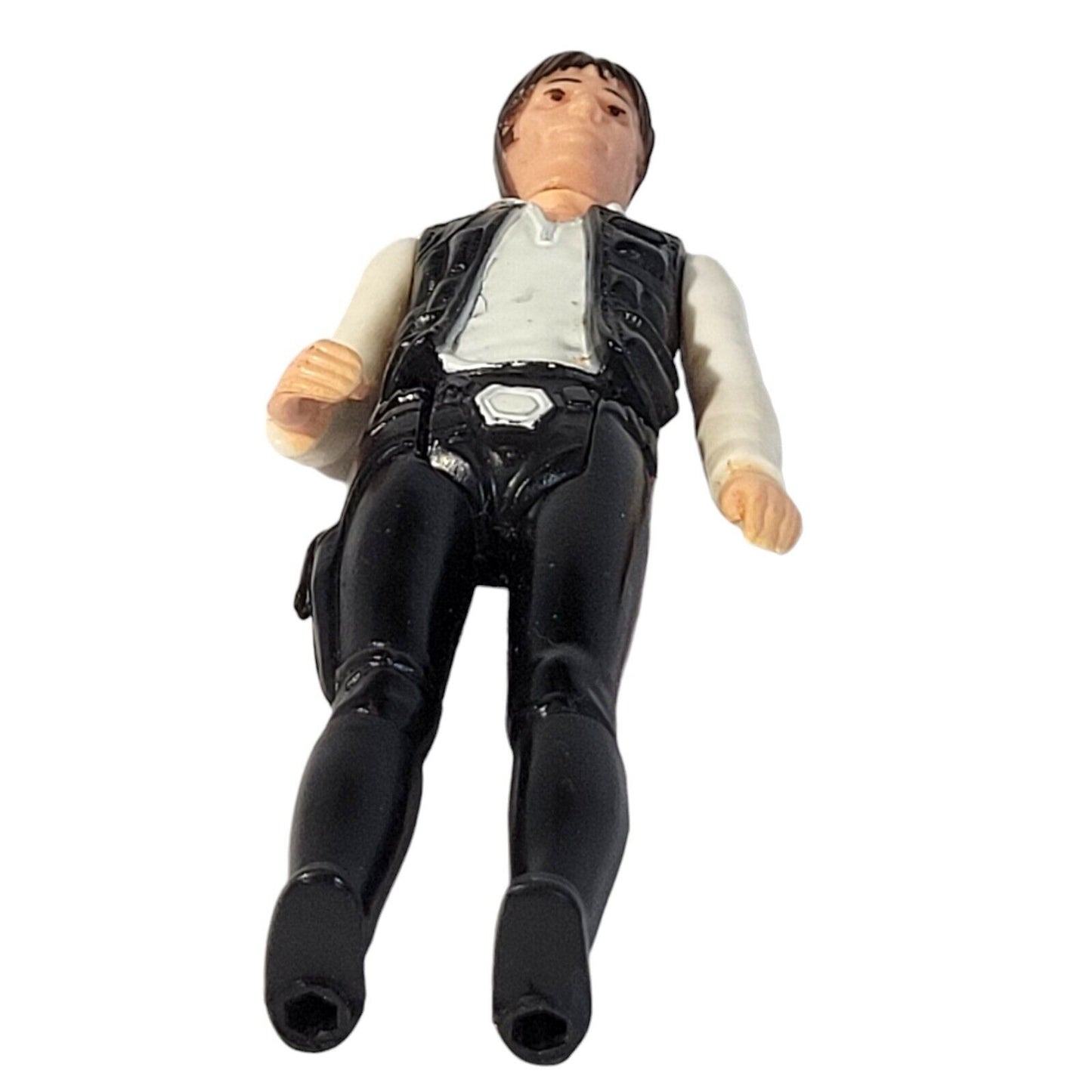 Star Wars 1977 Large Head Han Solo Kenner with 12 Back Cardback Complete