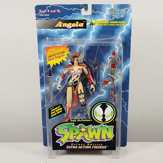1995 McFarlane Toys Spawn Red Variant Angela Mail Order Exclusive Figure New