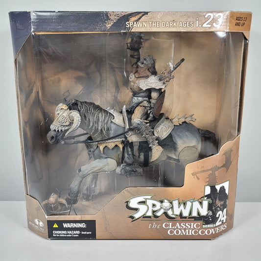 SPAWN i.23 McFarlane Classic Comic Covers Series 24 Battle Horse Figure NIB