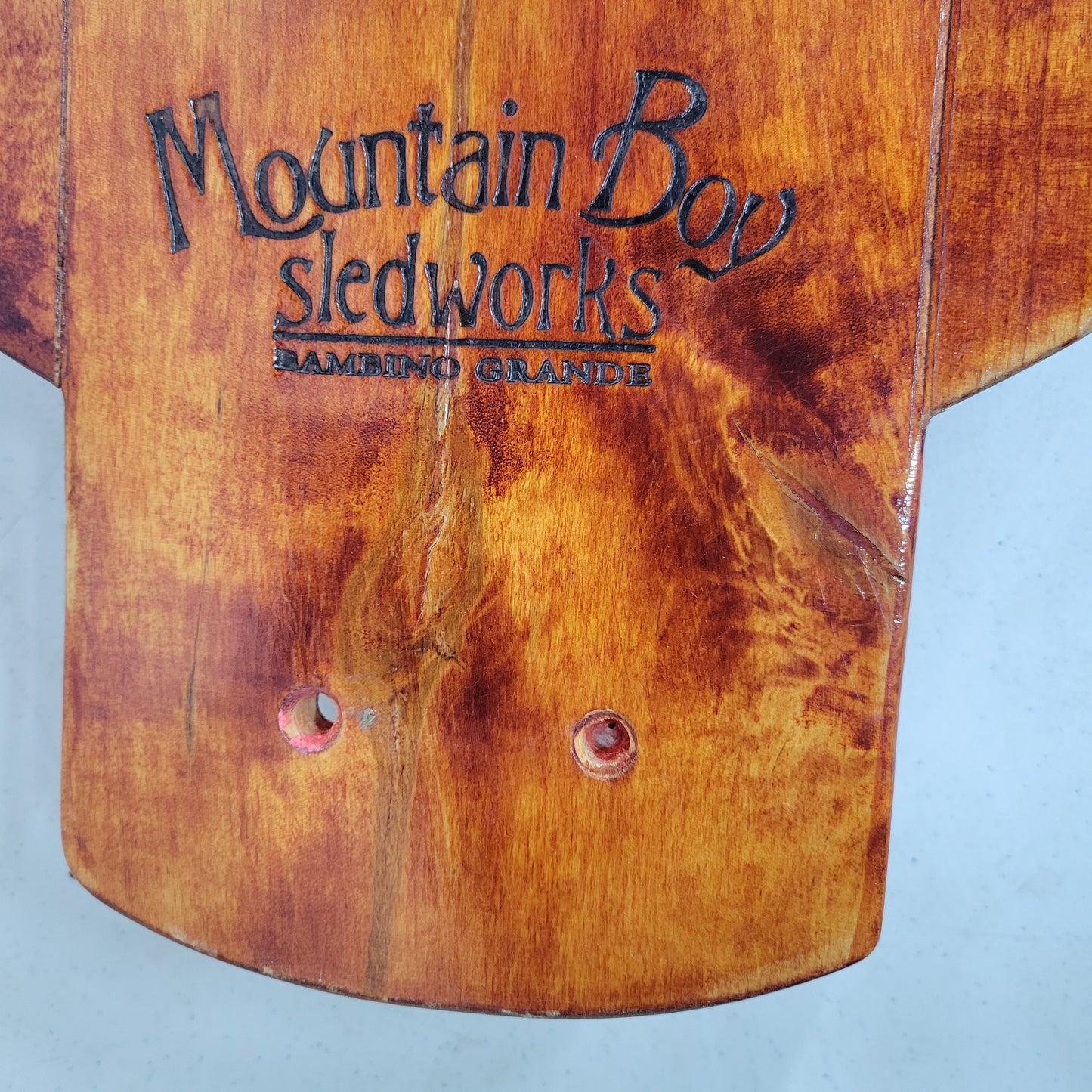 Baby Sled Mountain Boy Sledworks Bambino Grande Wooden