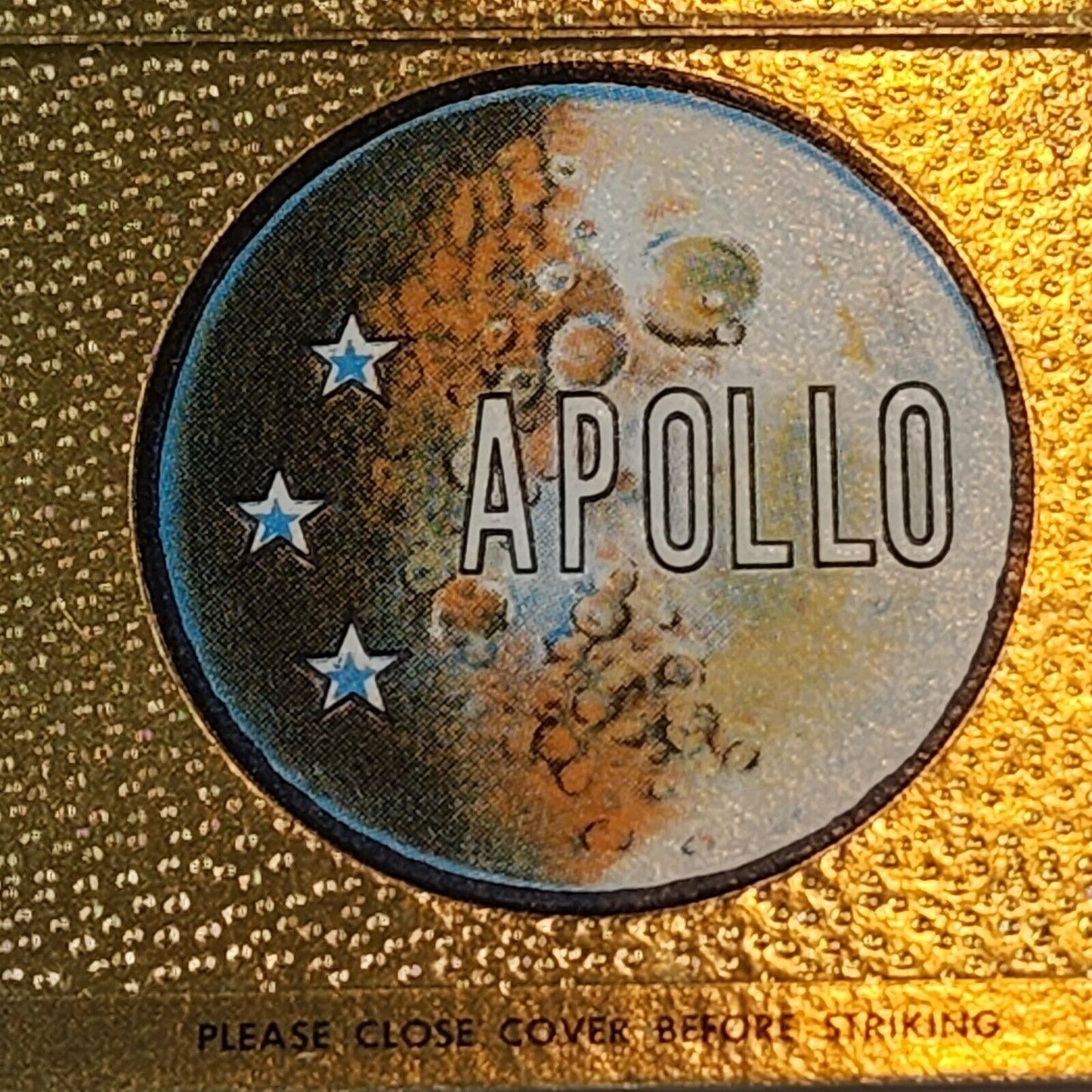 1972 Apollo 17 Matchbook Cover Only Factory Sample Apollo XVII Del Webb Hotels