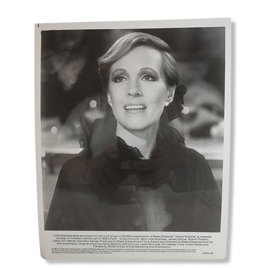 Julie Andrews Victor/Victoria Original 8x10 Promo Press Photo 1982