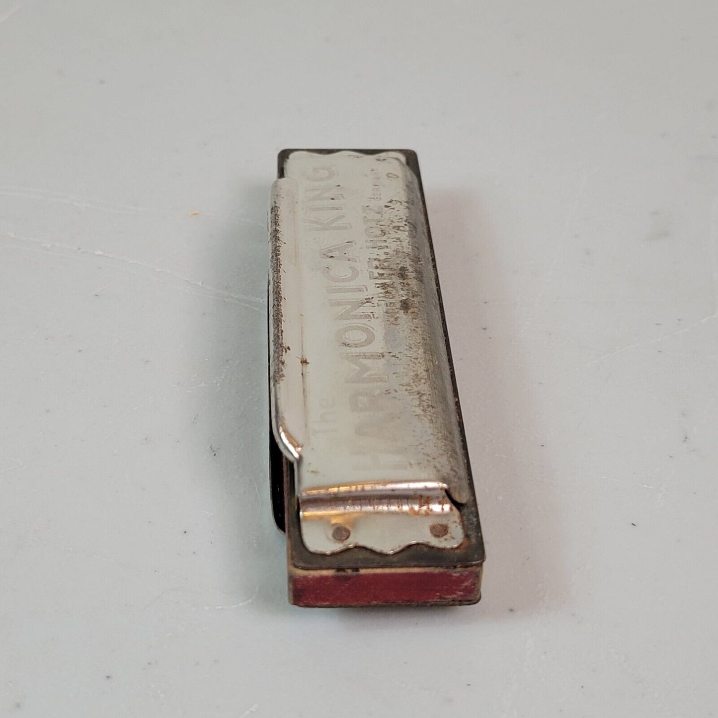 The Harmonica King by FR. Hotz Made in Germany w/ Tin Case