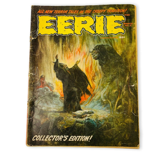 EERIE Number 2 by Warren Publications 1966 Horror Comic Collectors Edition