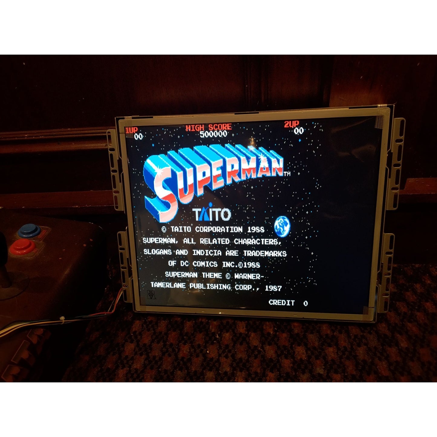 Taito Superman Arcade PCB Working