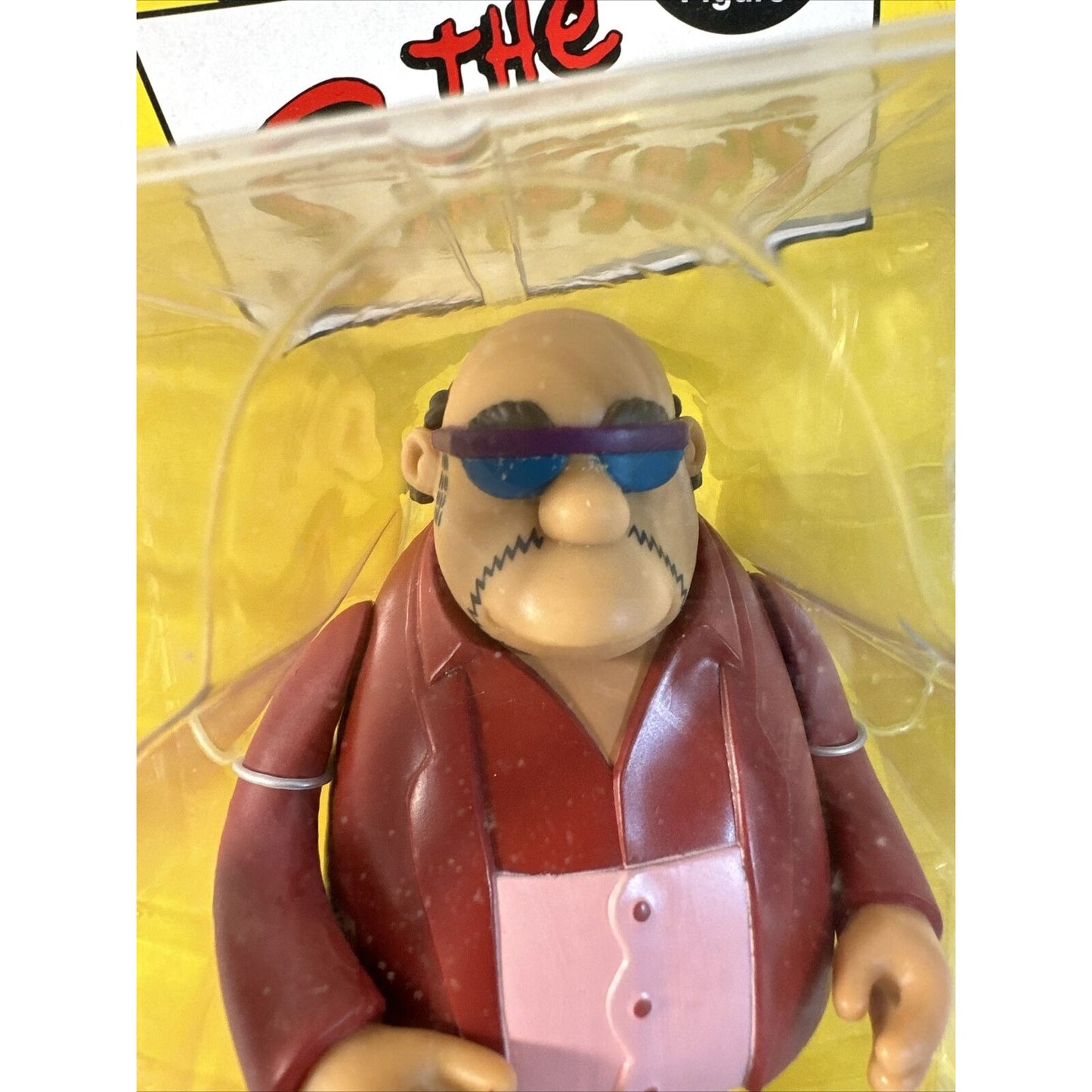 The Simpsons Bleeding Gums Murphy series 6 Playmates WOS Action Figure Playmates