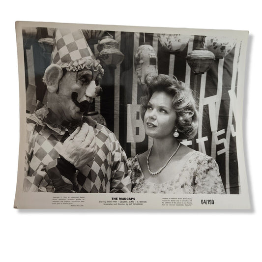 The Madcaps Gloria Jean Clown Original 8x10 Promo 1964