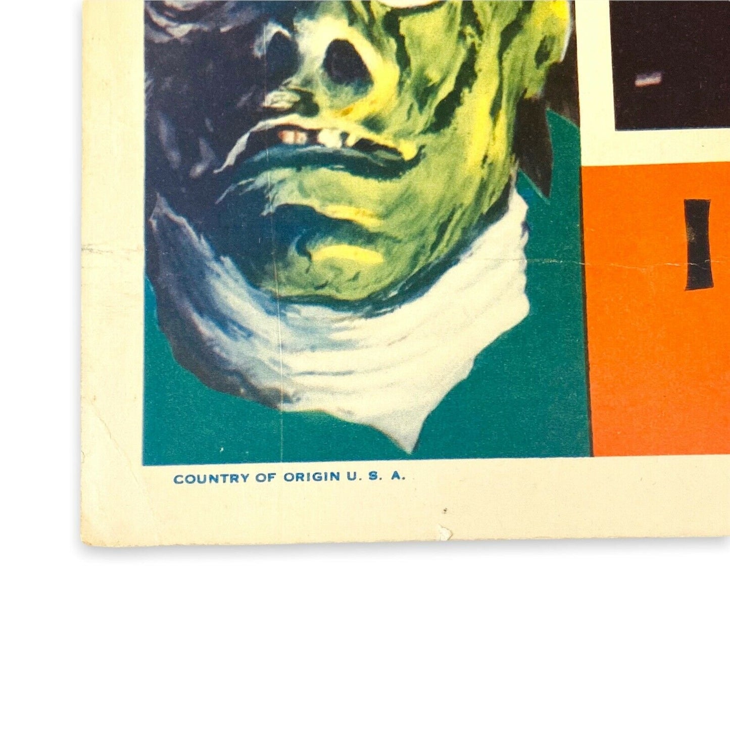 Original Lobby Card #6 "I Was a Teenage Frankenstein" 1957 Horror Movie Poster