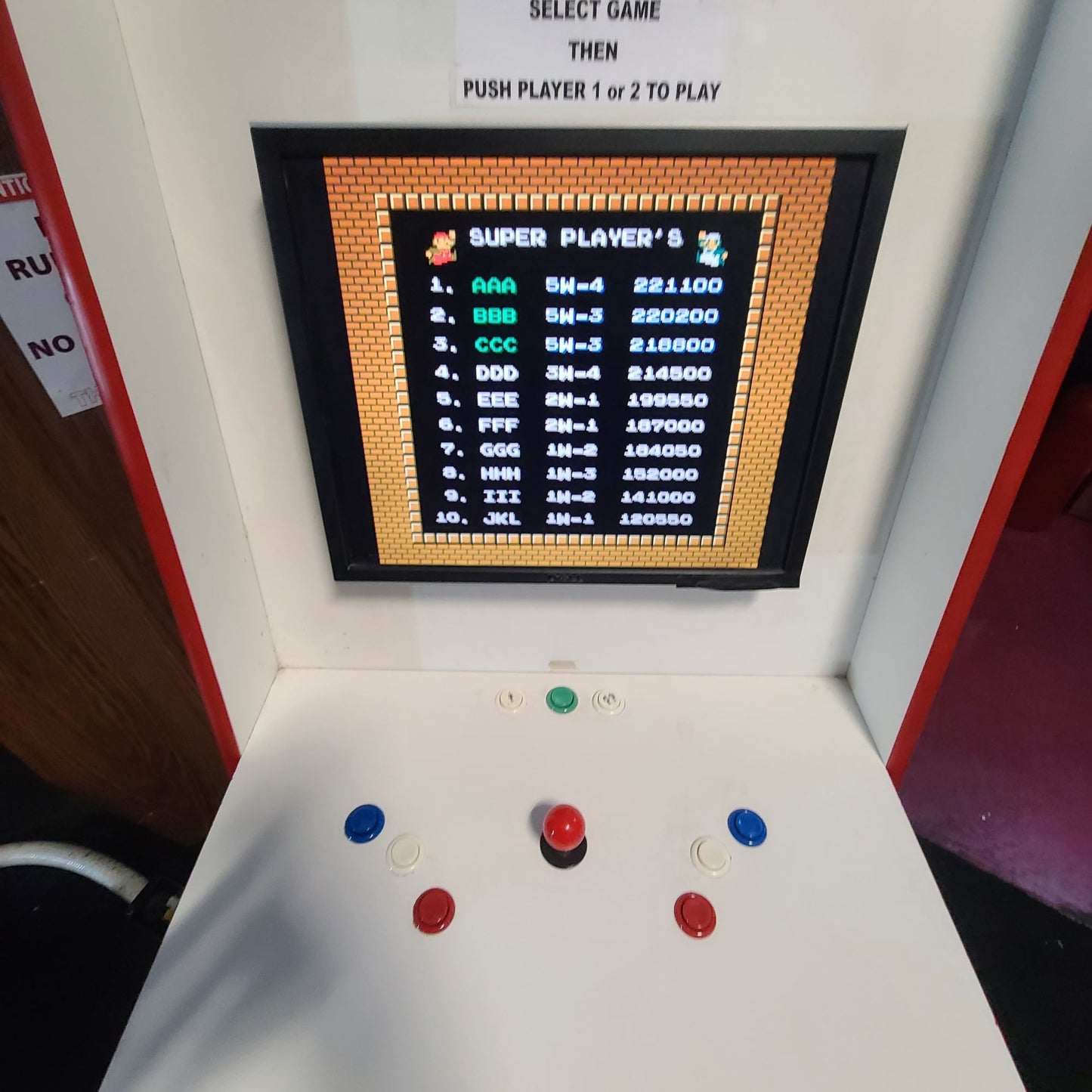 Super Mario Bros. Themed Arcade