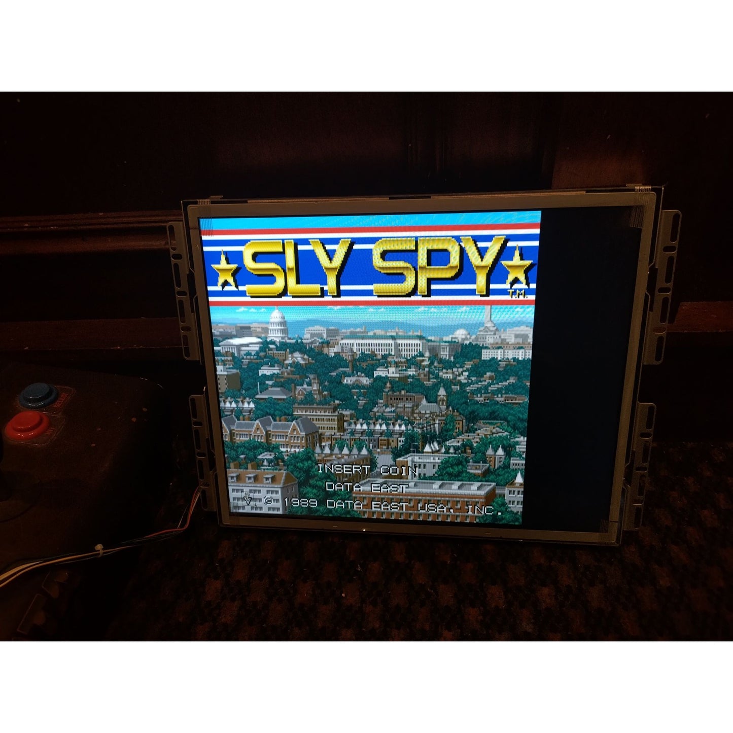 Sly Spy Arcade PCB Working