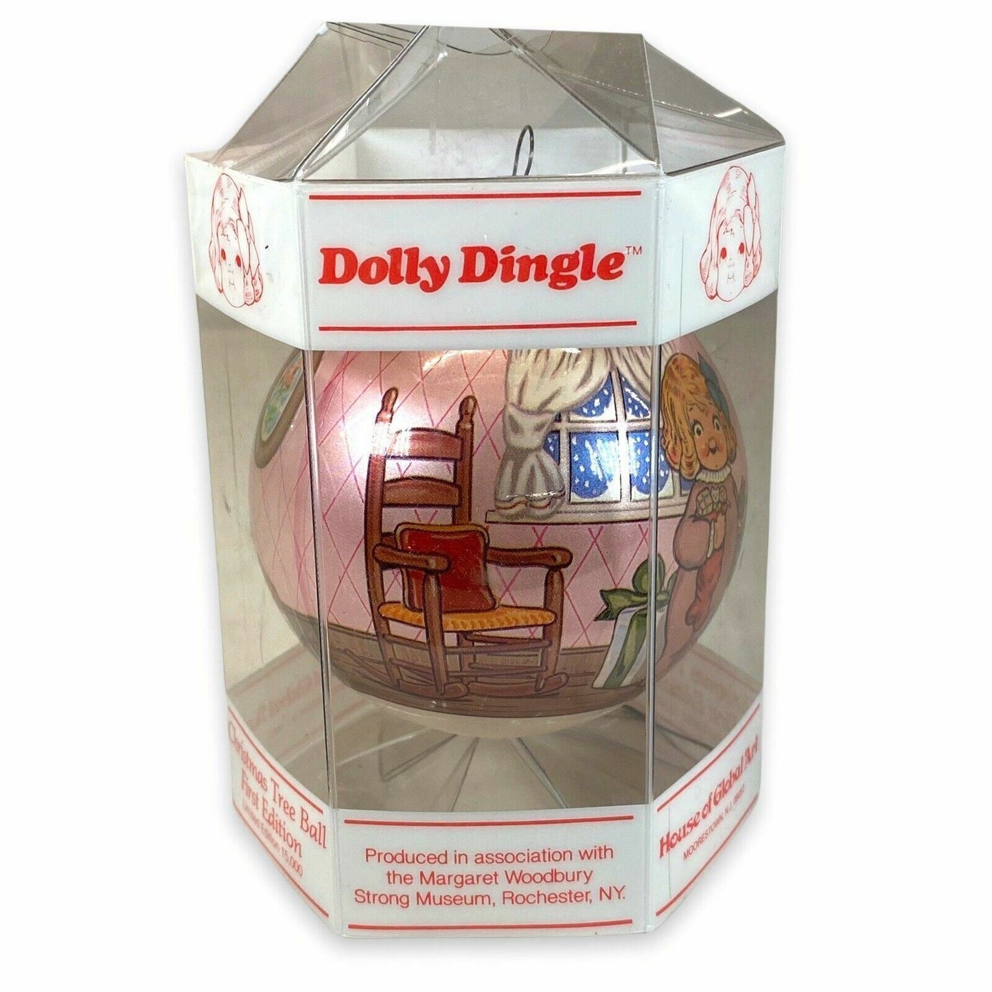 Dolly Dingle Christmas Tree Ball Ornament First Edition