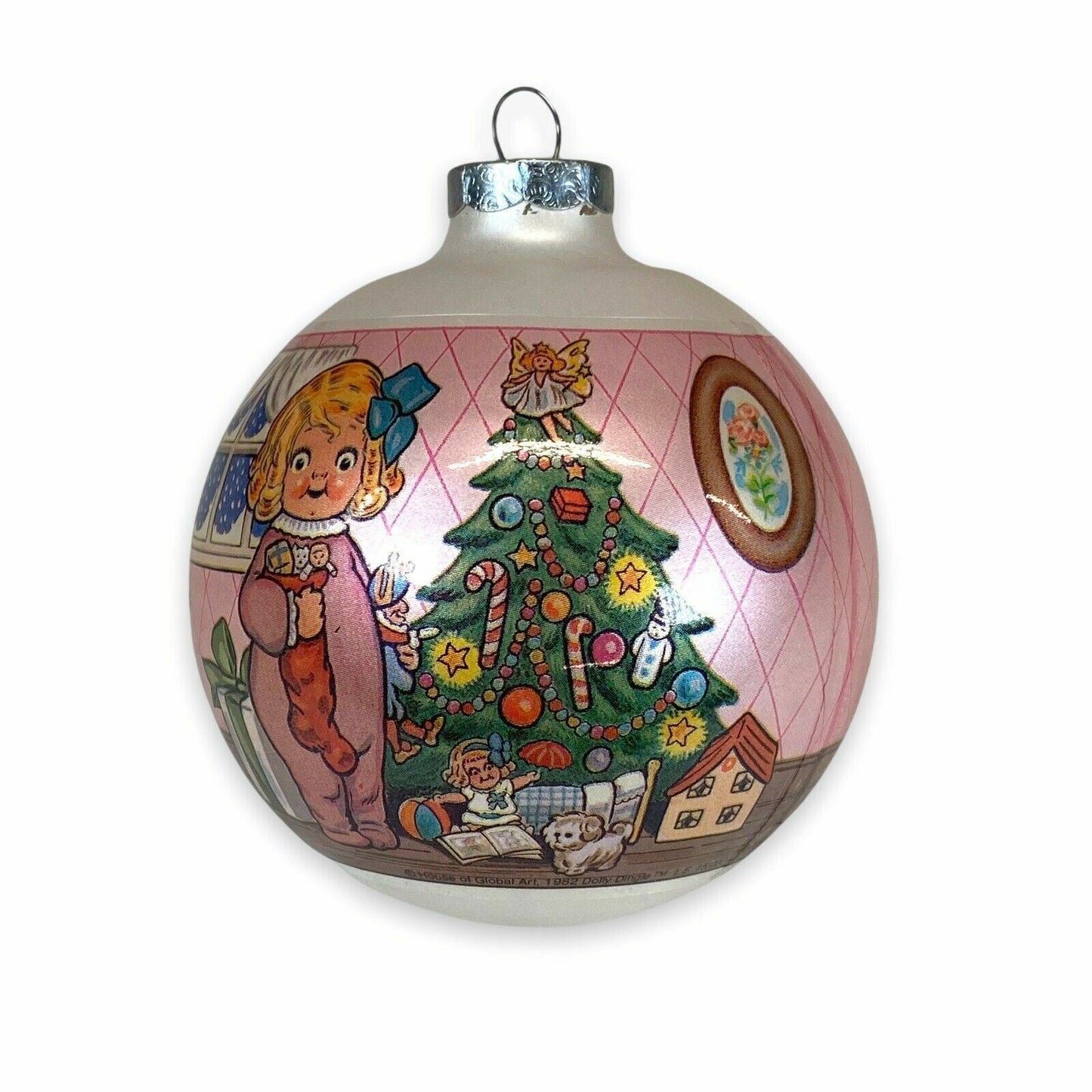 Dolly Dingle Christmas Tree Ball Ornament First Edition