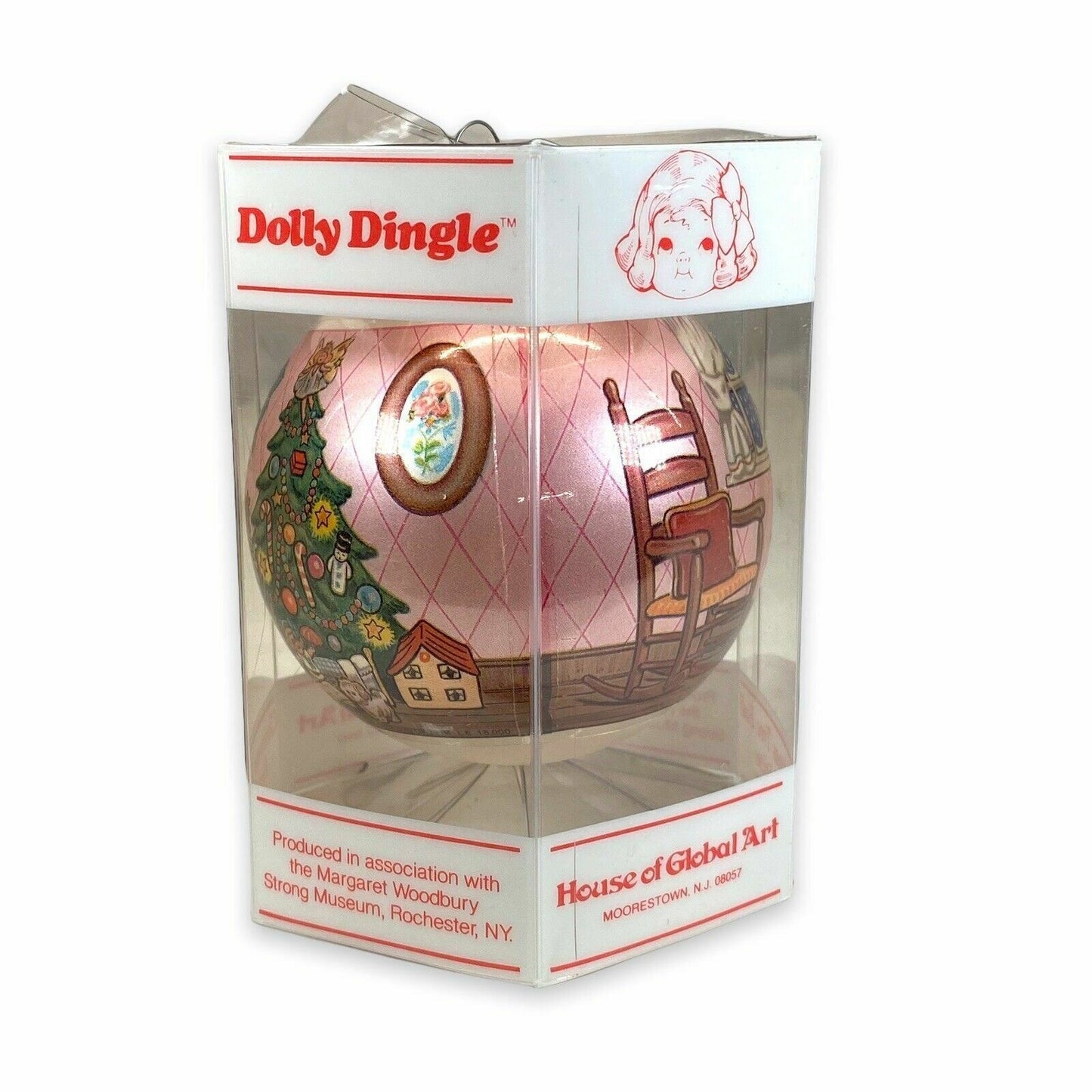 Dolly Dingle Christmas Tree Ball Ornament First Edition