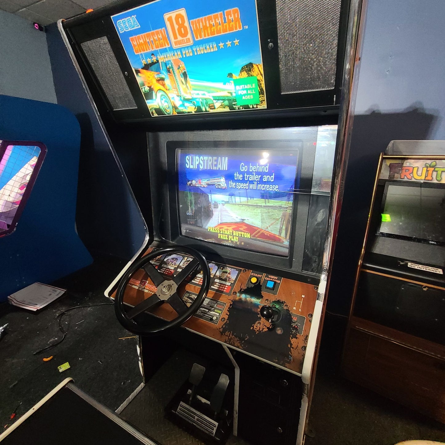 Eighteen Wheeler Sit-down Driving Arcade