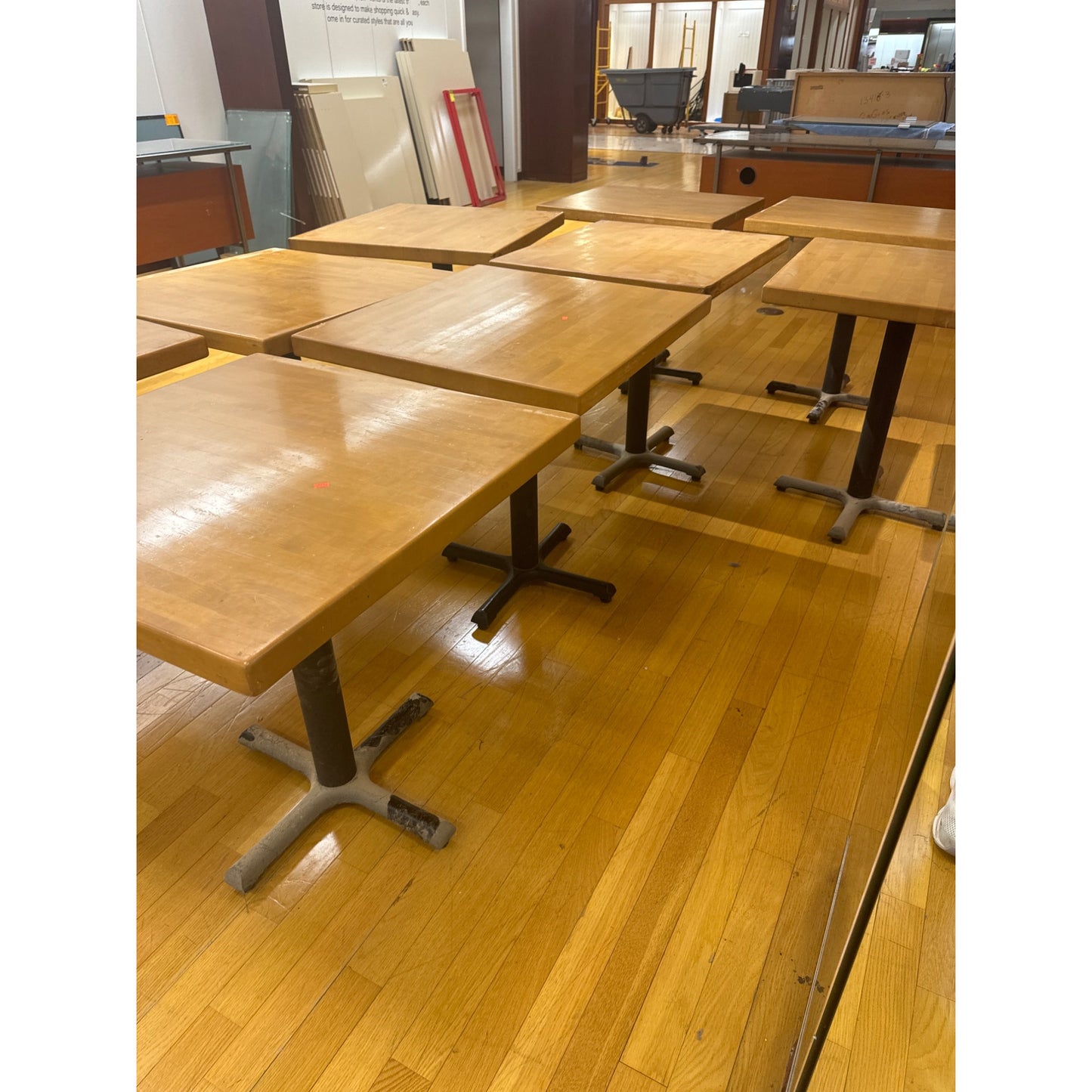 Solid Wood Commercial Tables