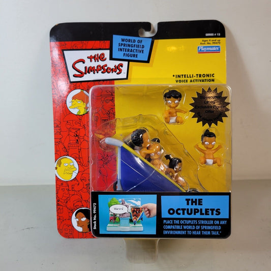 The Simpsons World of Springfield Interactive THE OCTUPLETS Playmates Series 15