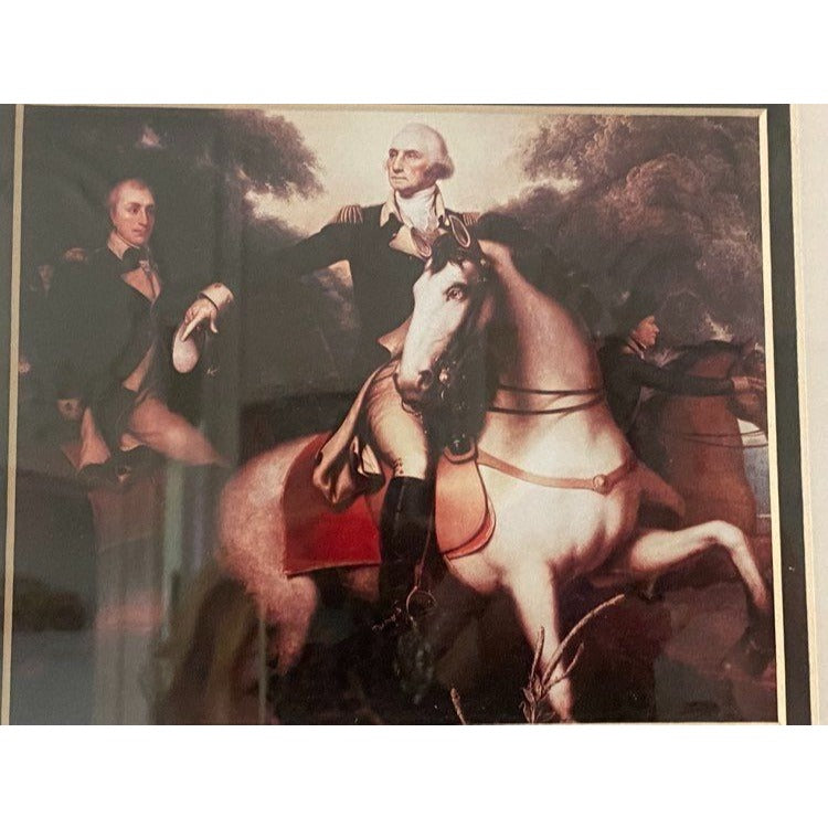 The Authenticated & Professionally Framed Penmanship of George Washington