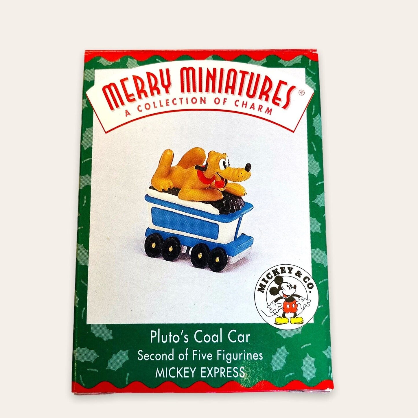 Hallmark Ornaments Mickey Express Merry Miniatures Set of 4 Ornaments NIB