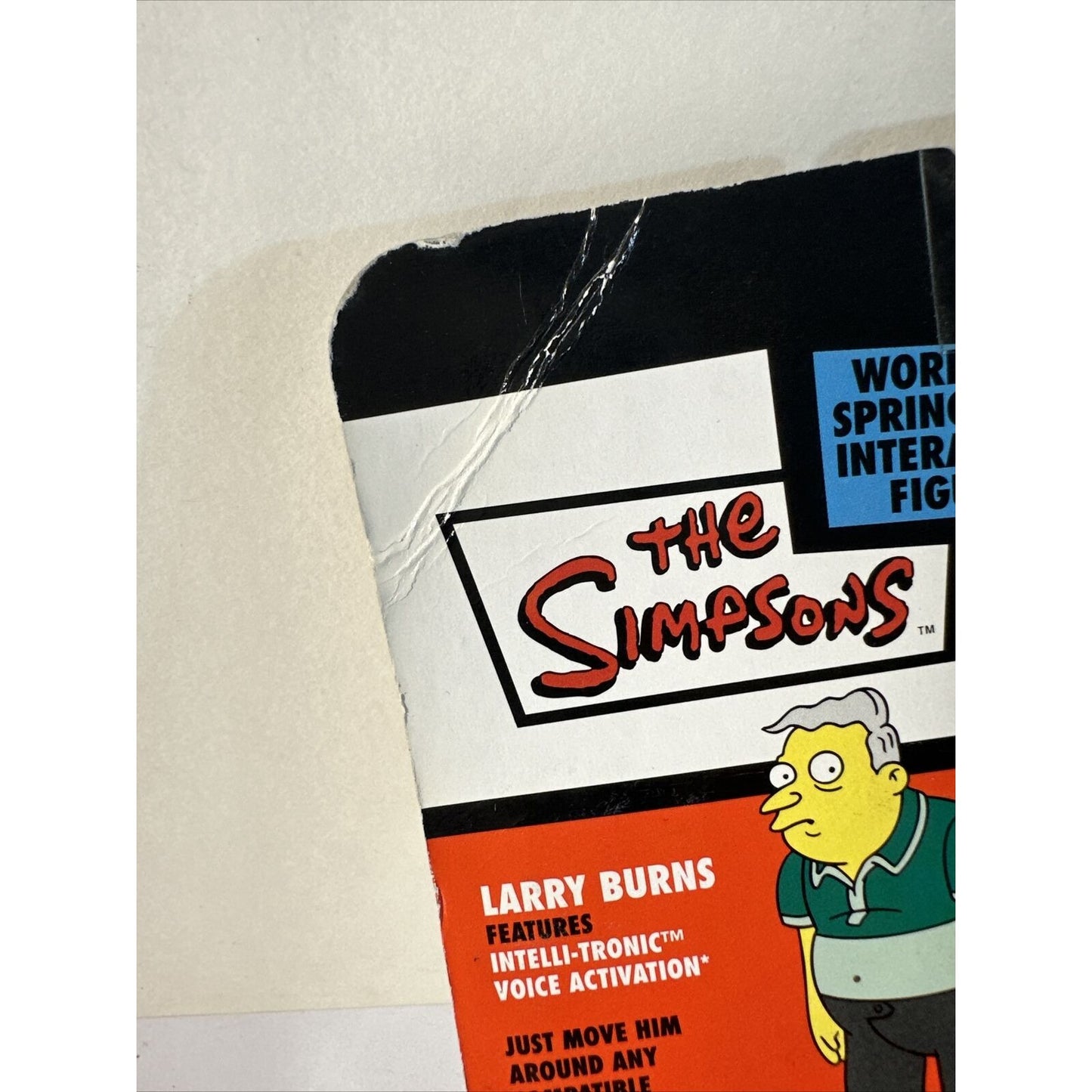 The Simpsons Larry Burns Series 11 World of Springfield Action Figure Playmates