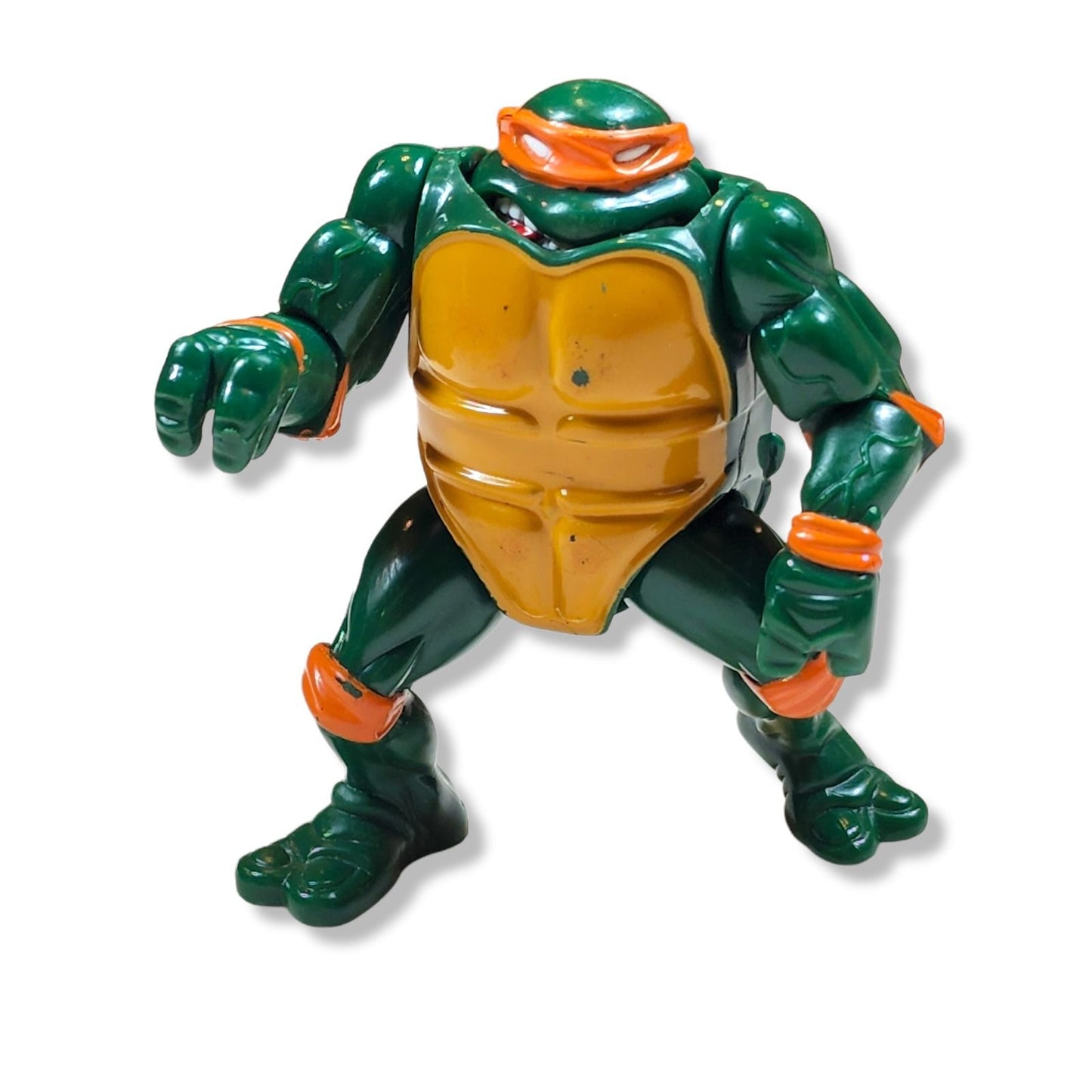 1991 TMNT Ninja Turtles Head Droppin' Mike Action Figure Playmates