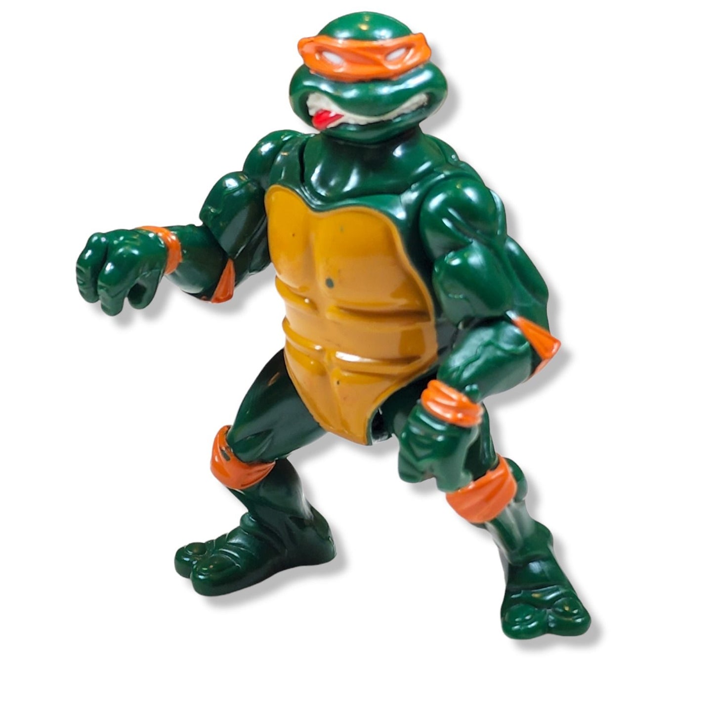 1991 TMNT Ninja Turtles Head Droppin' Mike Action Figure Playmates