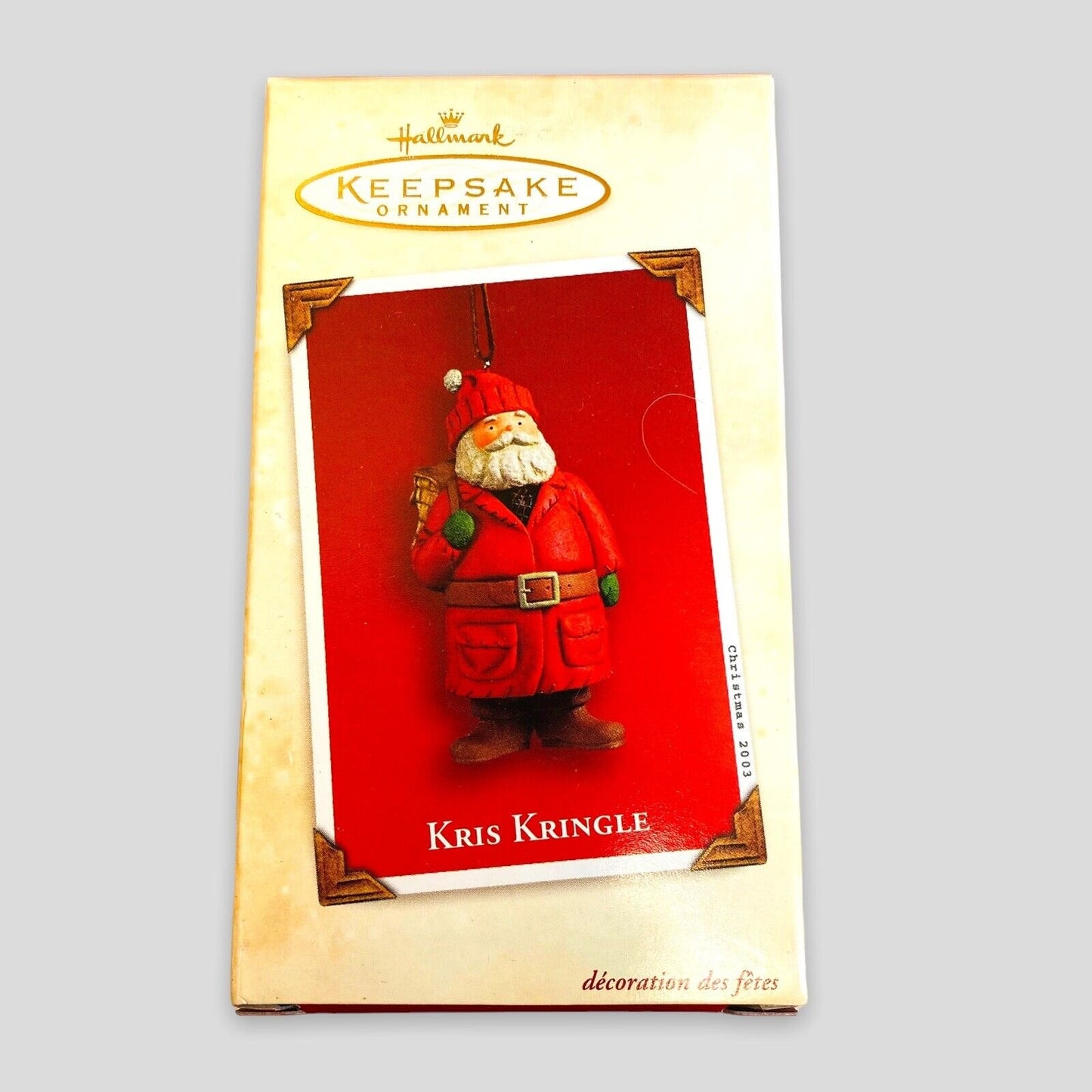 Hallmark Ornaments Santa Toymaker Decision Making Way Panda Kris Kringle Lot/6