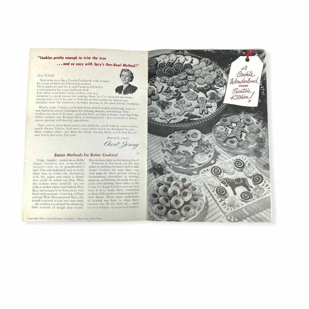 Vintage Betty Crocker and Aunt Jenny Christmas Cookbook Pamphlets 1950/60's