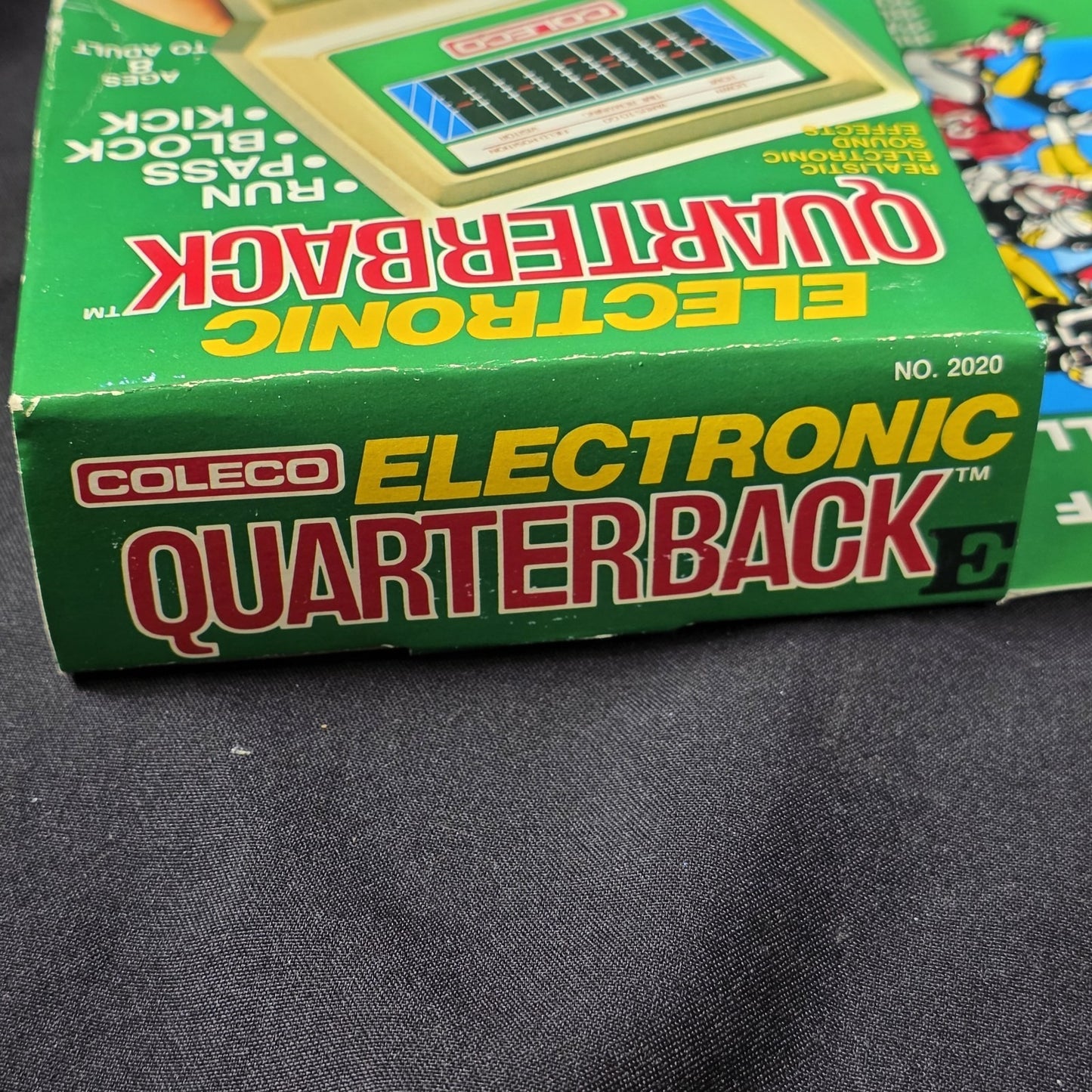 COLECO FOOTBALL Electronic Quarterback Handheld Video Game Rare Early Variant