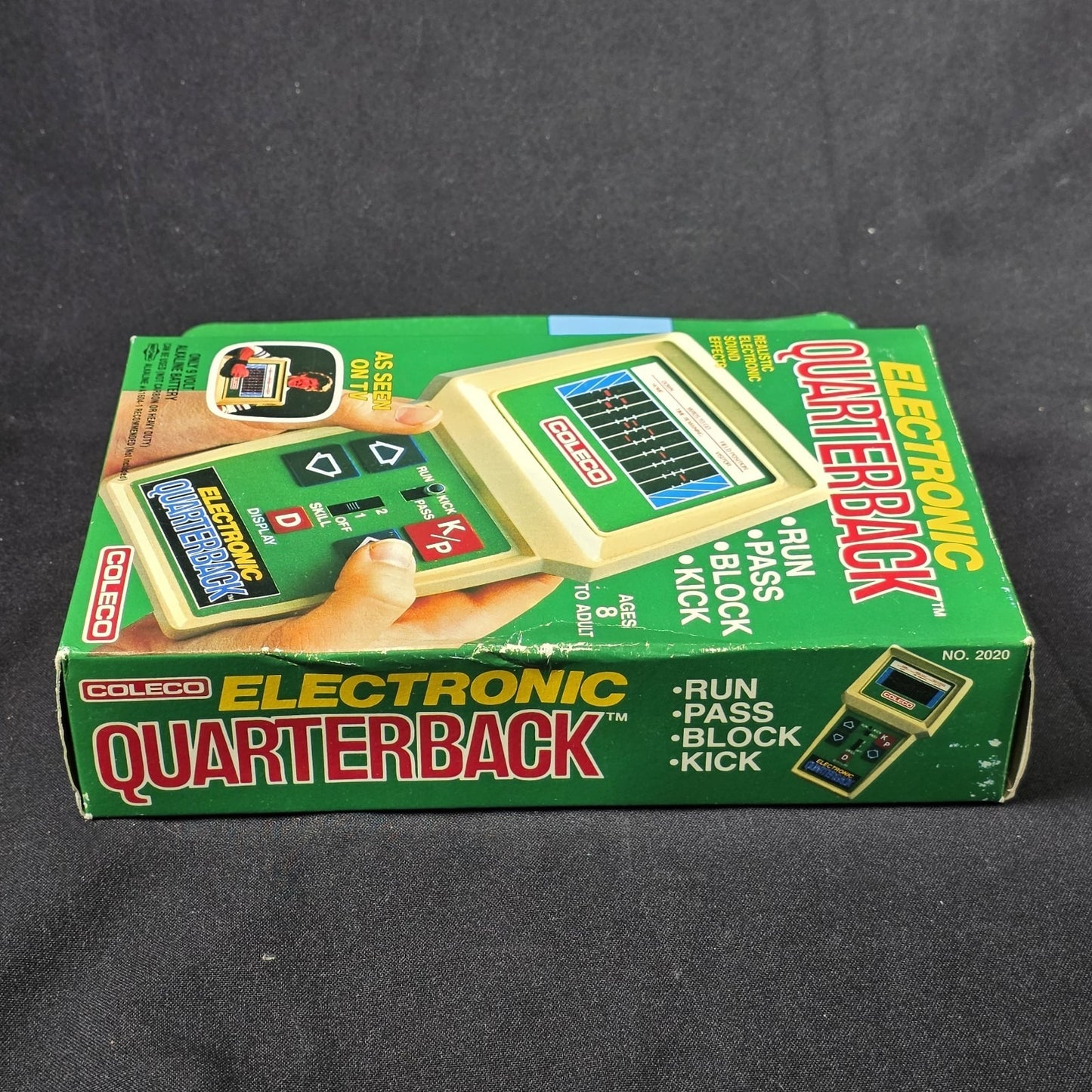 COLECO FOOTBALL Electronic Quarterback Handheld Video Game Rare Early Variant