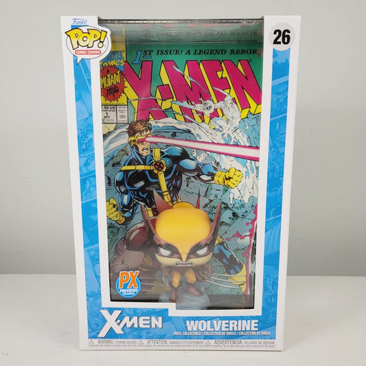 X-Men #1 (1991) Wolverine Funko Pop! Comic Cover Vinyl Figure with Case #26