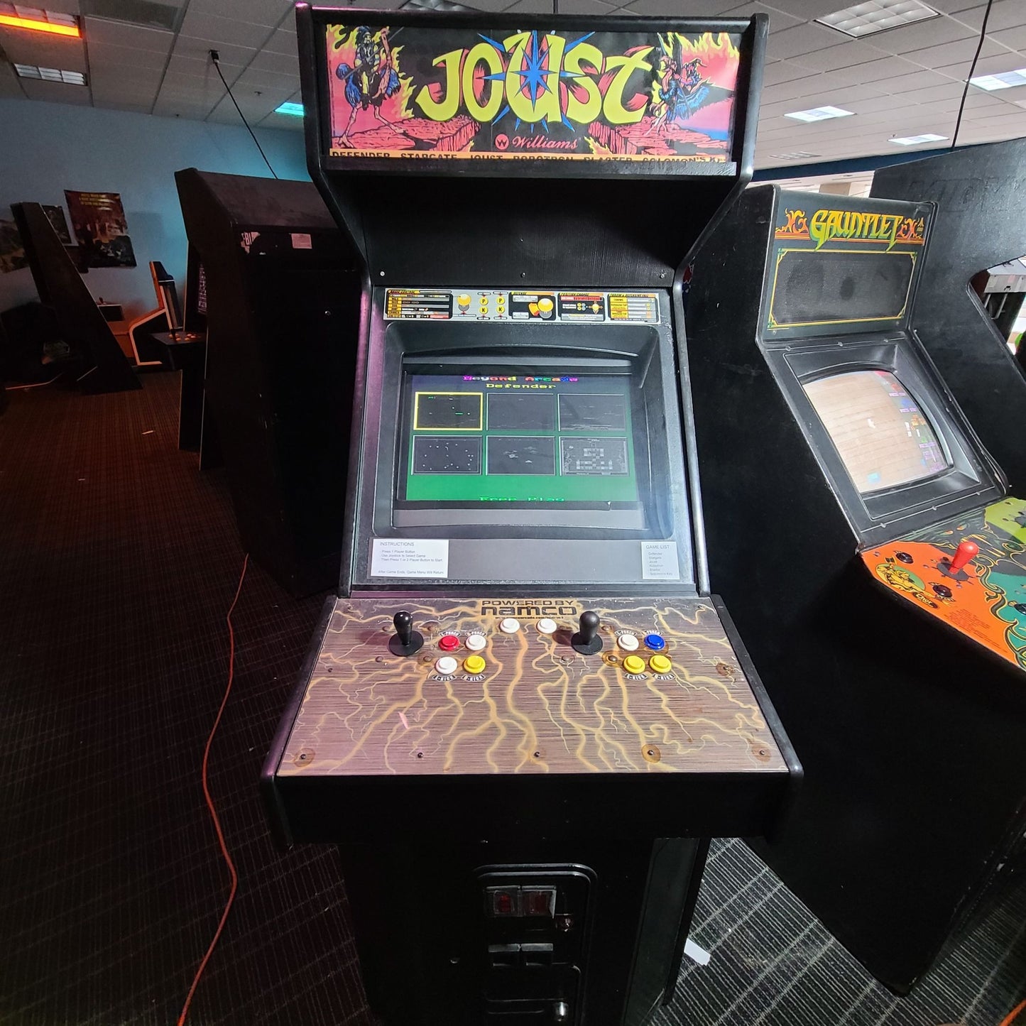 Joust Themed Multicade Arcade