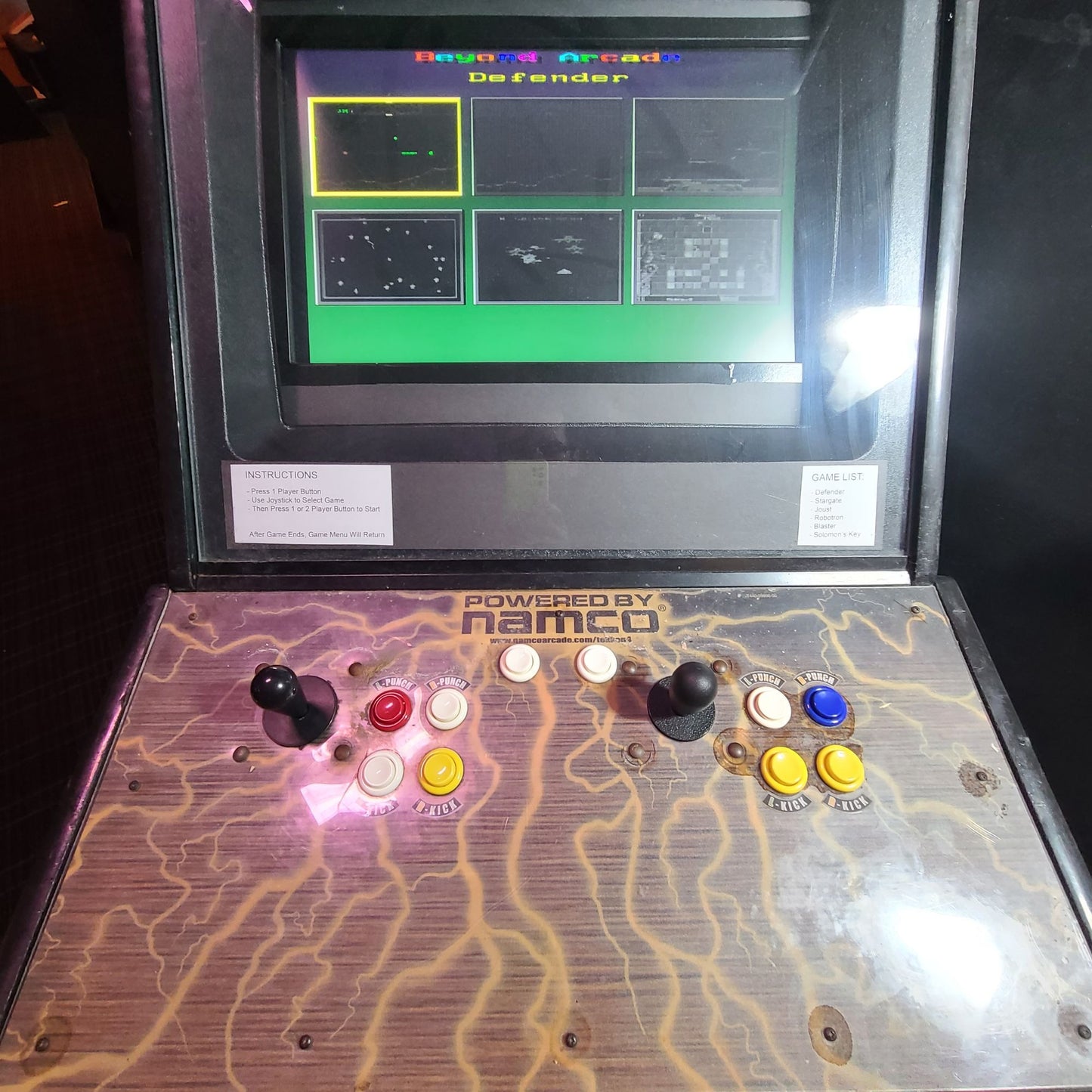 Joust Themed Multicade Arcade