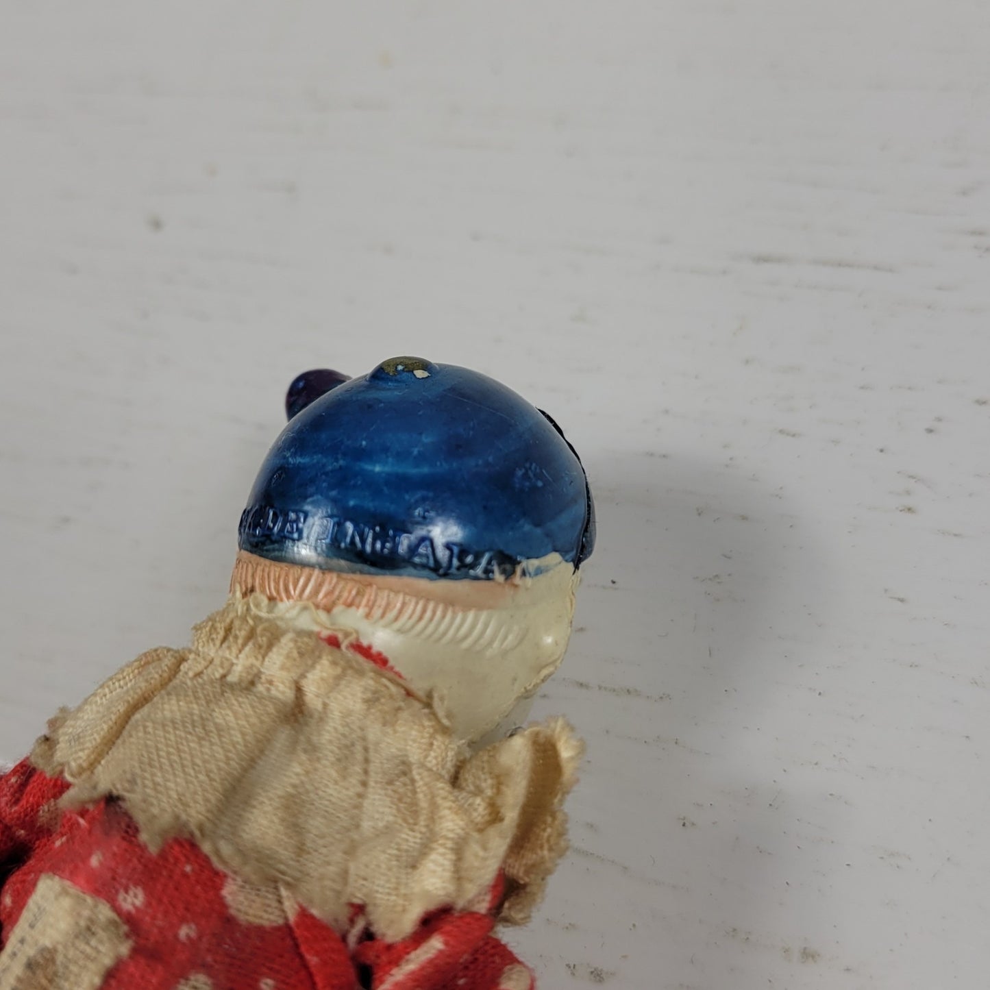1930's Celluloid Tumbling Acrobat Clown Wind Up Toy with Key Vintage