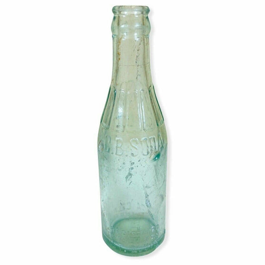 Vintage Coca Cola C.B. Soda Pop Green Glass Bottle 6.5oz St. Louis