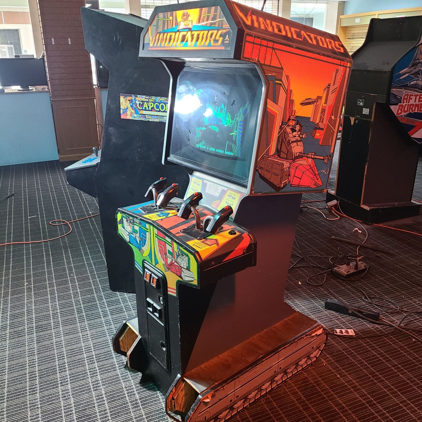 Vindicators Atari Arcade