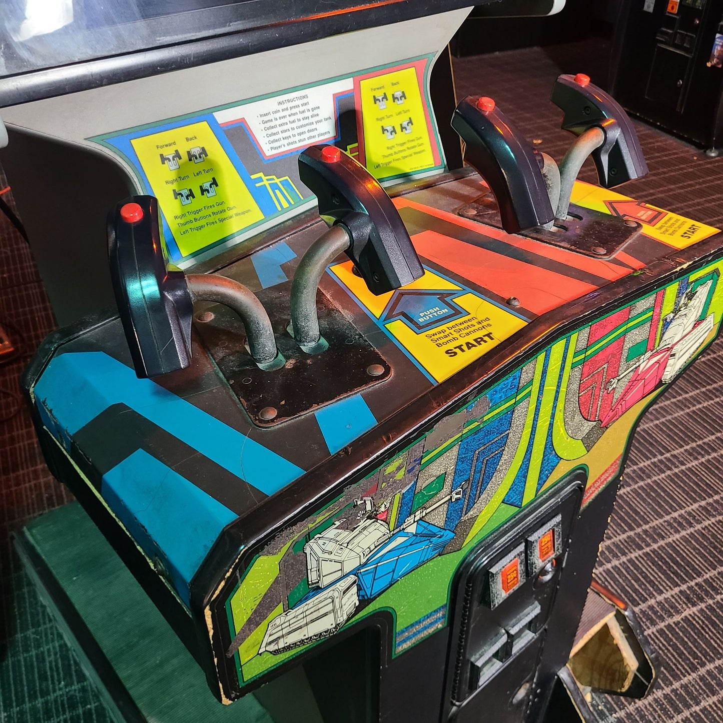 Vindicators Atari Arcade