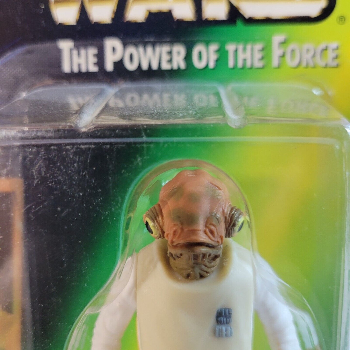 Star Wars Power of the Force Admiral Ackbar Collection 2 Green Hologram