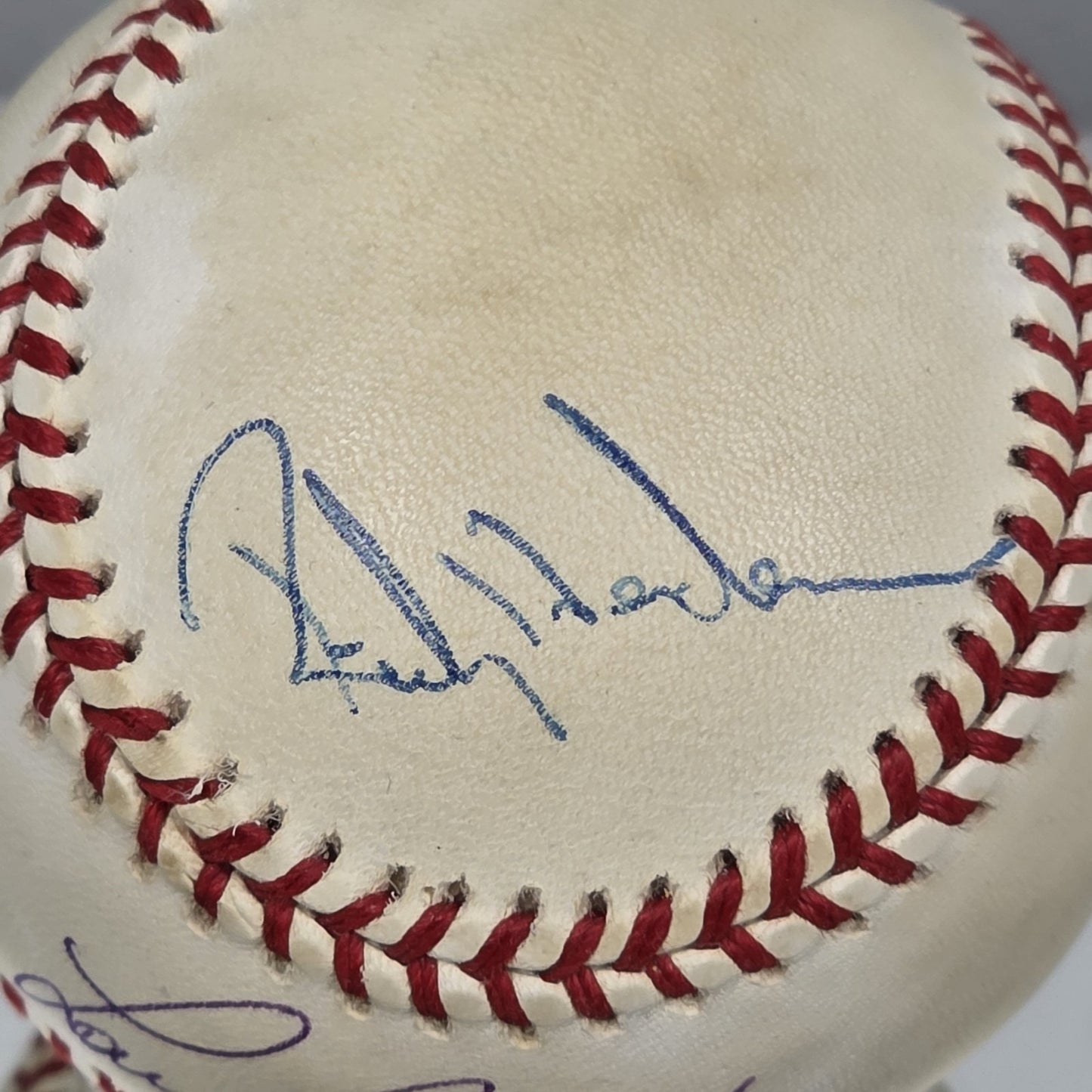 Rickey Henderson & Lou Brock Signed Rawlings Official NL Baseball JSA Certified