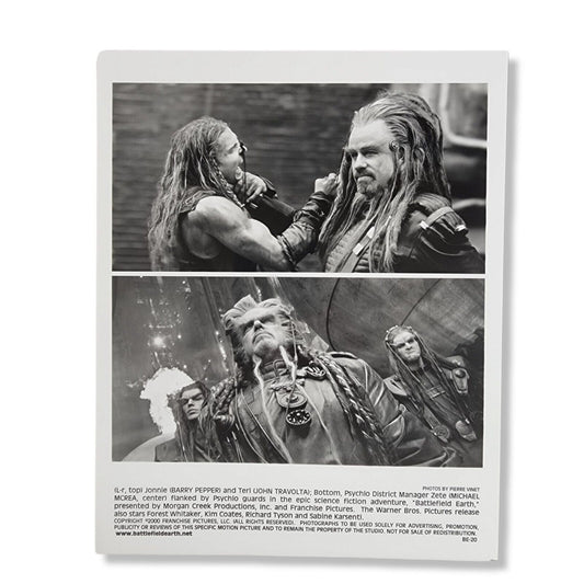 John Travolta Battlefield Earth Original 8x10 Promo Press Photo 2000 BE20